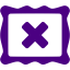 indigo remove image icon