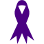 indigo ribbon icon