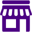 indigo shop icon
