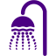 indigo shower icon