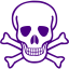 indigo skull 47 icon