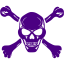 indigo skull 68 icon