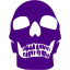 indigo skull 75 icon