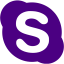 indigo skype icon