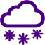 indigo snow icon