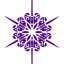 indigo snowflake 11 icon