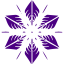 indigo snowflake 5 icon