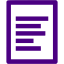 indigo text file icon