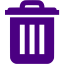 indigo trash 2 icon