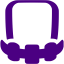 indigo webbing icon