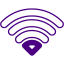 indigo wifi 1 bar icon