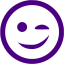 indigo wink icon