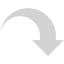 light gray action redo icon