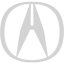 light gray acura icon