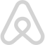 light gray airbnb icon