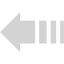 light gray arrow 117 icon