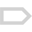 light gray arrow 50 icon