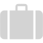 light gray baggage icon