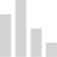 light gray bar chart 5 icon