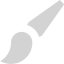 light gray brush 3 icon