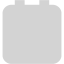 light gray calendar 6 icon