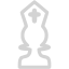 light gray chess 11 icon