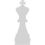 light gray chess 45 icon