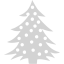 light gray christmas 15 icon