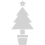 light gray christmas 19 icon