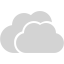 light gray clouds 2 icon