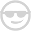 light gray cool icon