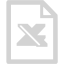 light gray excel 2 icon