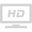 light gray hdtv icon