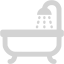 light gray hot tube icon