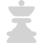 light gray king icon