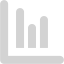 light gray line chart icon