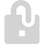 light gray lock 3 icon