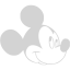 light gray mickey mouse 26 icon