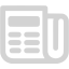 light gray newspaper icon