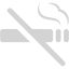 light gray no smoking icon