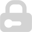 light gray padlock 10 icon