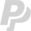 light gray paypal 2 icon