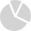 light gray pie chart icon