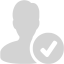 light gray reviewer icon