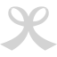 light gray ribbon 10 icon