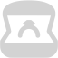 light gray ring icon