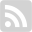 light gray rss 3 icon