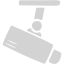 light gray security camera 2 icon
