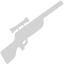 light gray sniper rifle icon