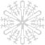 light gray snowflake 34 icon